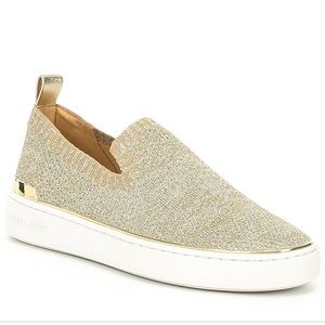 Michael Kors Gold and Silver Shoes